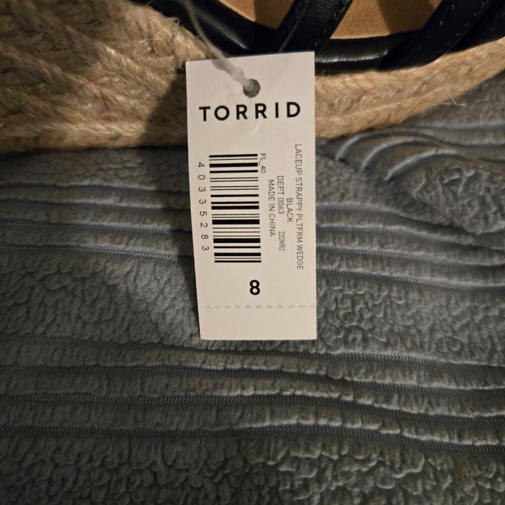 Laceup Strappy Platform Wedge (WW) - Picture 3 of 6